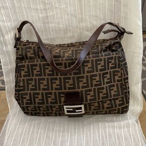 Fendi Zucca shoulder bag